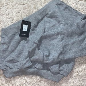 Fashion Nova One Shoulder Sweatshirt Top